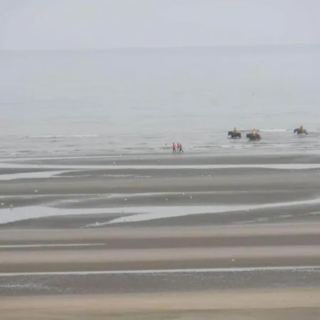 On Belgian Coast With Sea Views